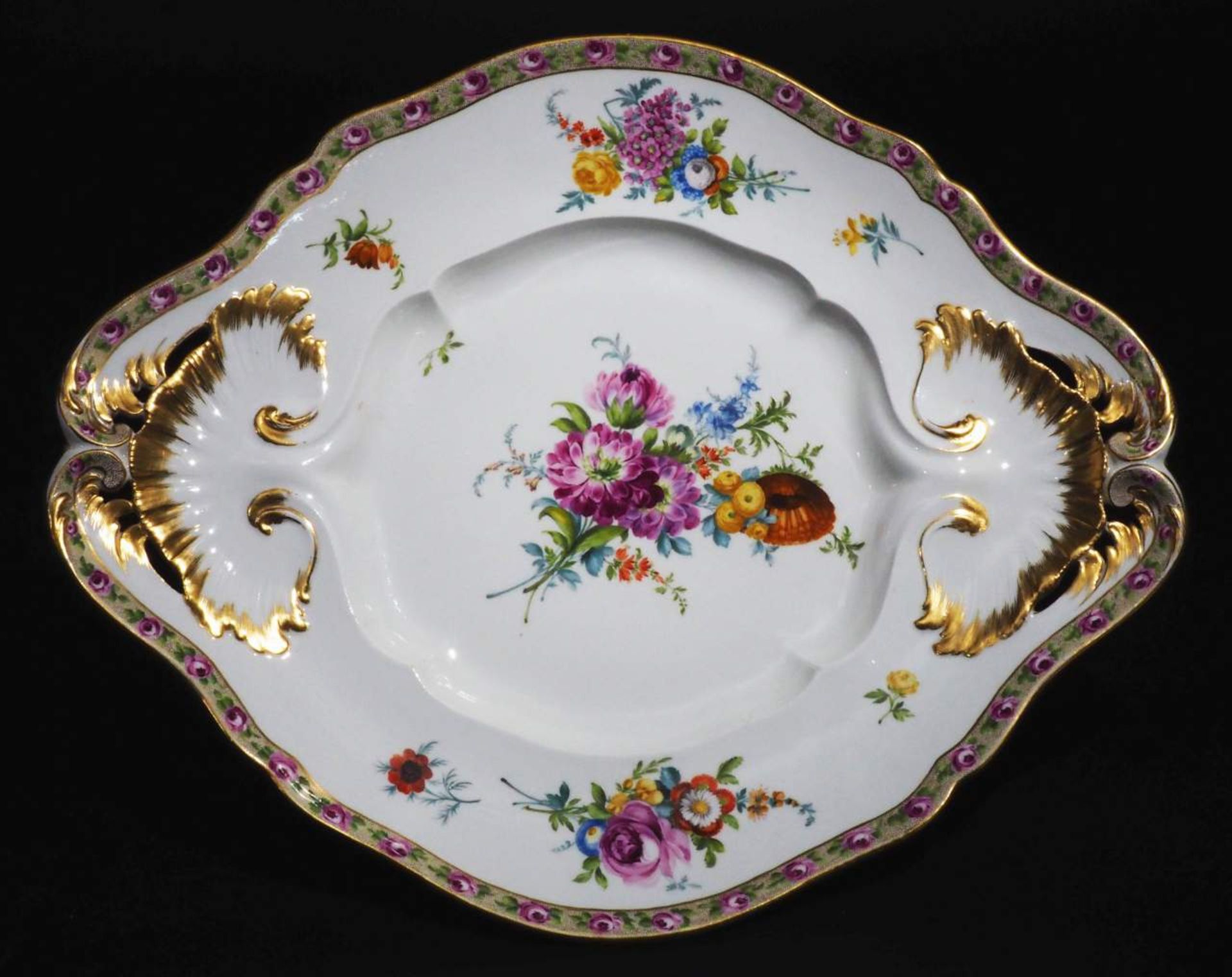 Große Prunkschale. MEISSEN, Marcolini-Periode 1810 - 1840. - Image 2 of 6