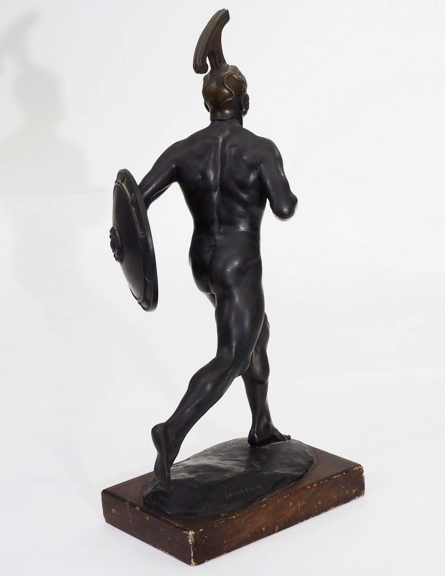 SCHMIDT-CASSEL, Gustav. Gladenbeck-Bronze "Der römische Gladiator". - Image 3 of 11