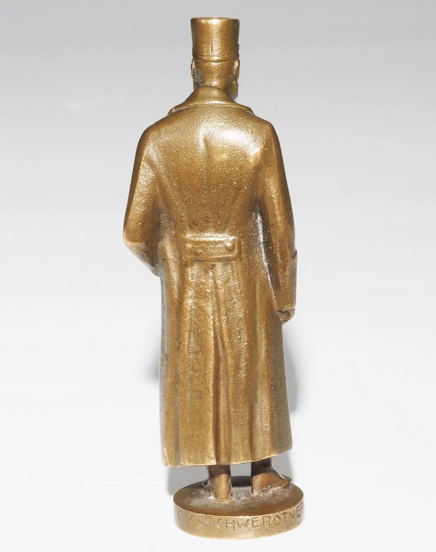 Miniatur-Statue/Petschaft, Kaiser Franz Joseph I. von Österreich. - Bild 4 aus 9