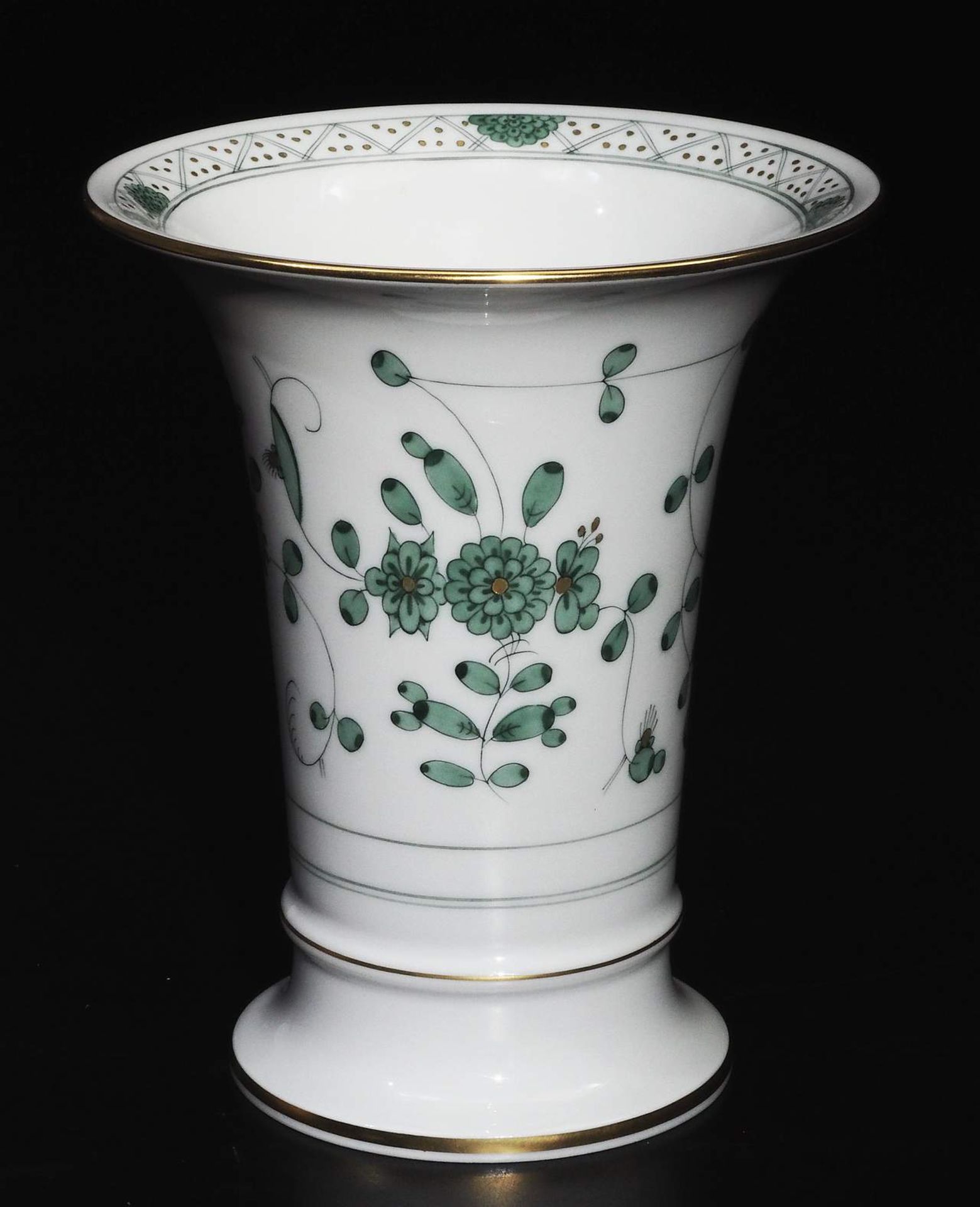 Indische Blumenvase MEISSEN 1972 - 1980, 1. Wahl. - Image 2 of 7