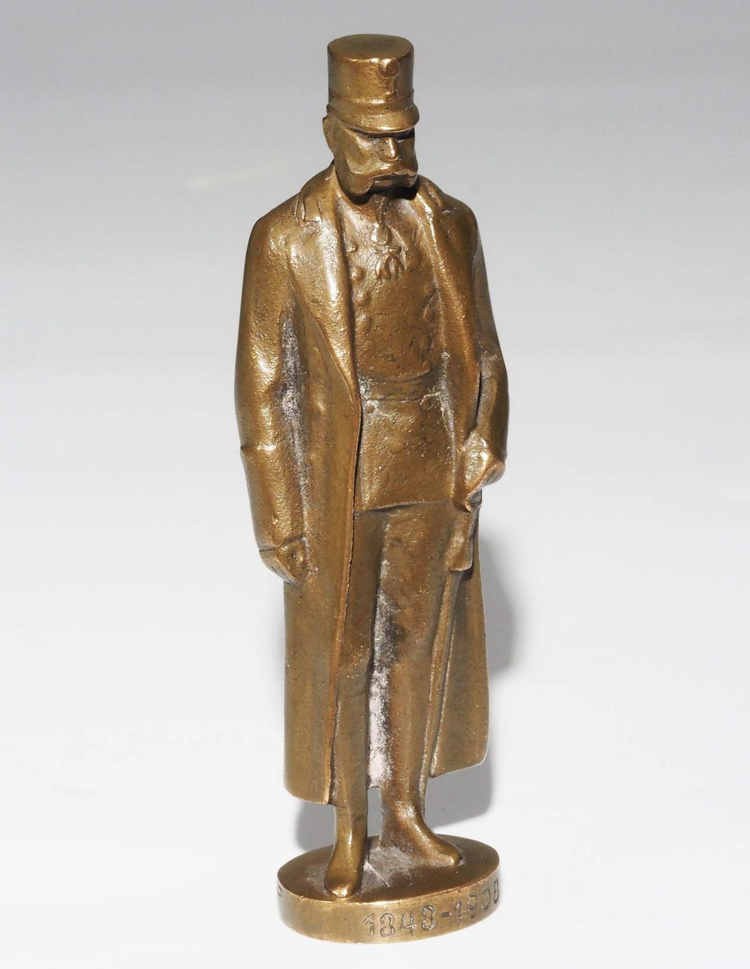 Miniatur-Statue/Petschaft, Kaiser Franz Joseph I. von Österreich. - Image 2 of 9