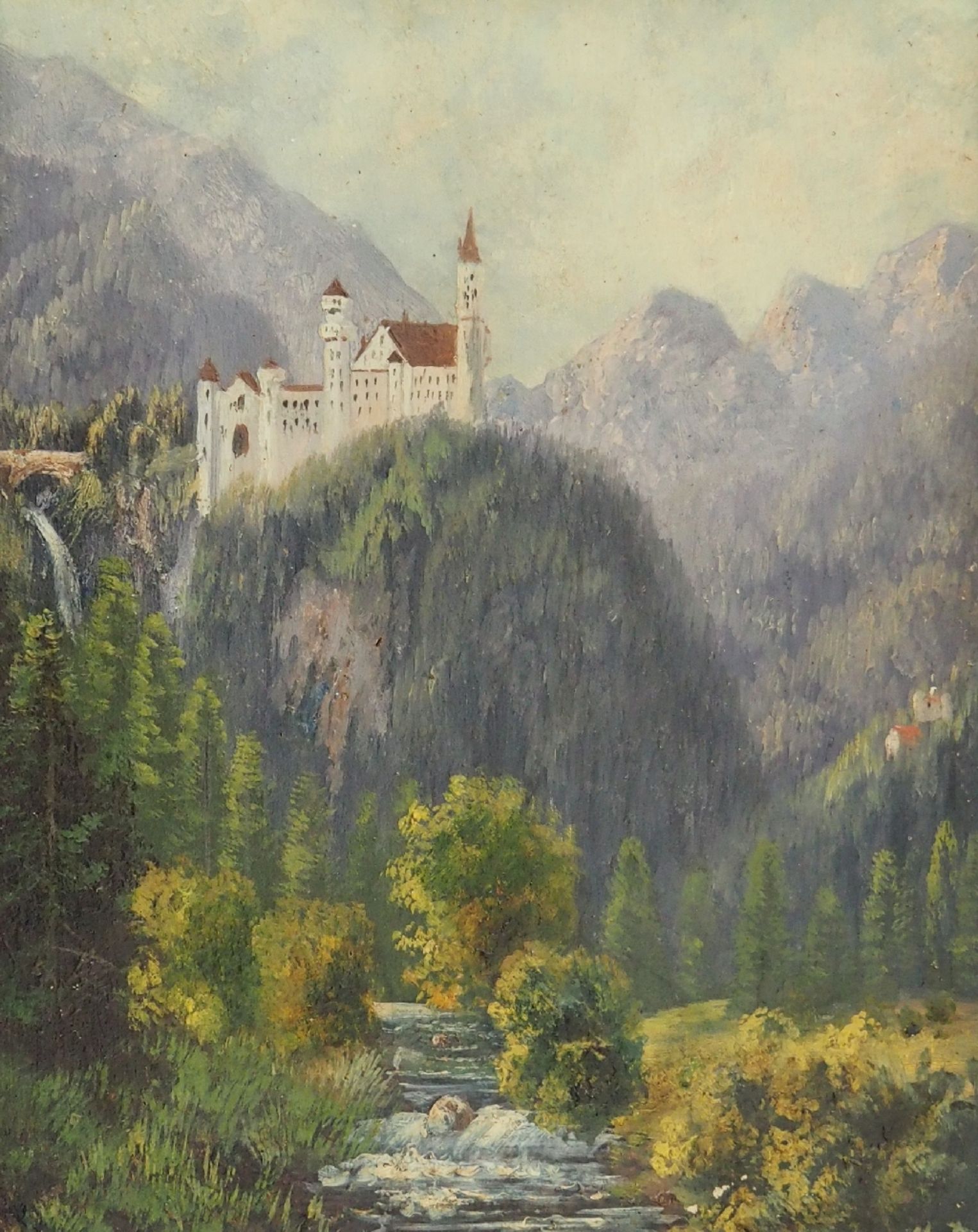 Blick auf Schloss Neuschwanstein.