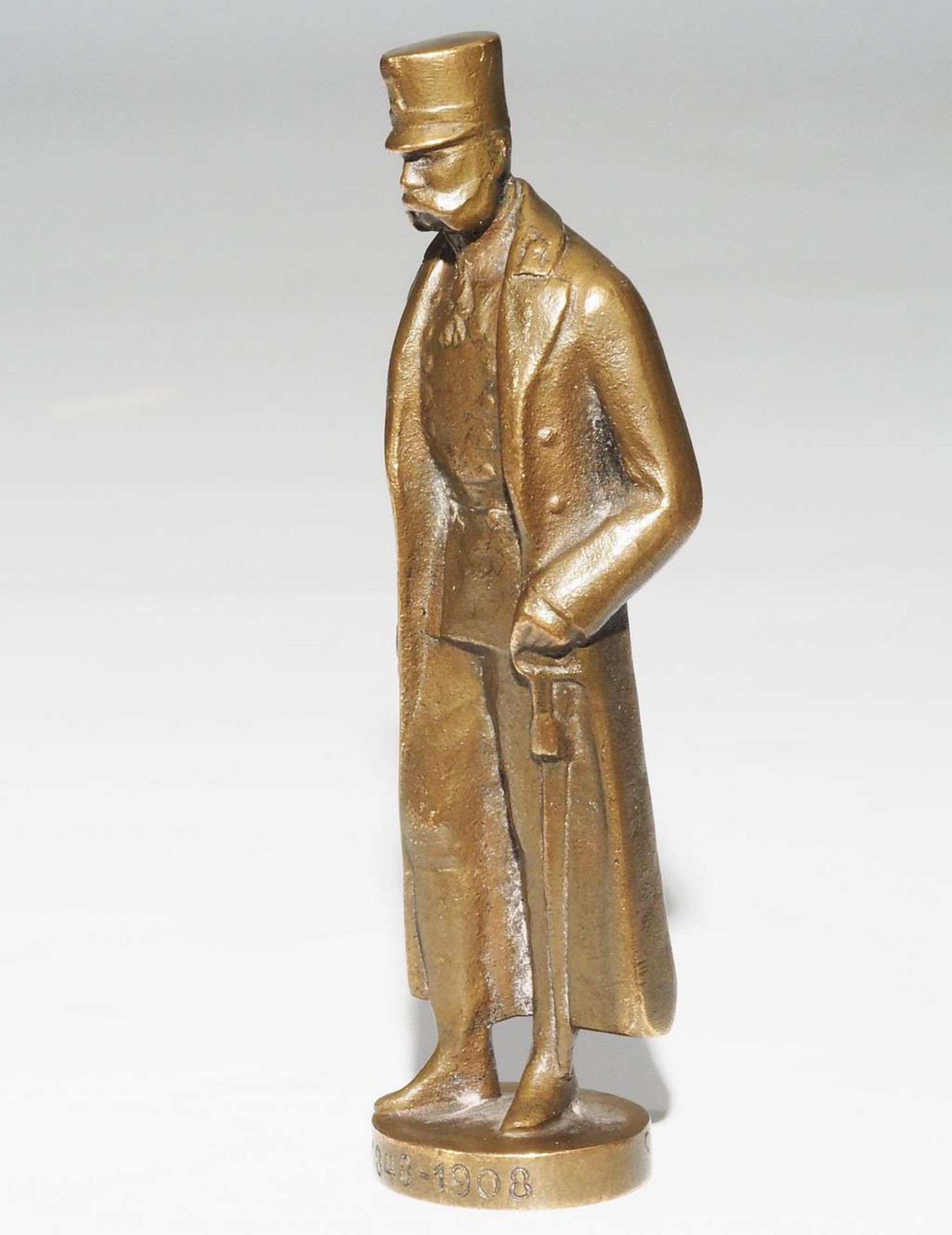 Miniatur-Statue/Petschaft, Kaiser Franz Joseph I. von Österreich. - Image 5 of 9