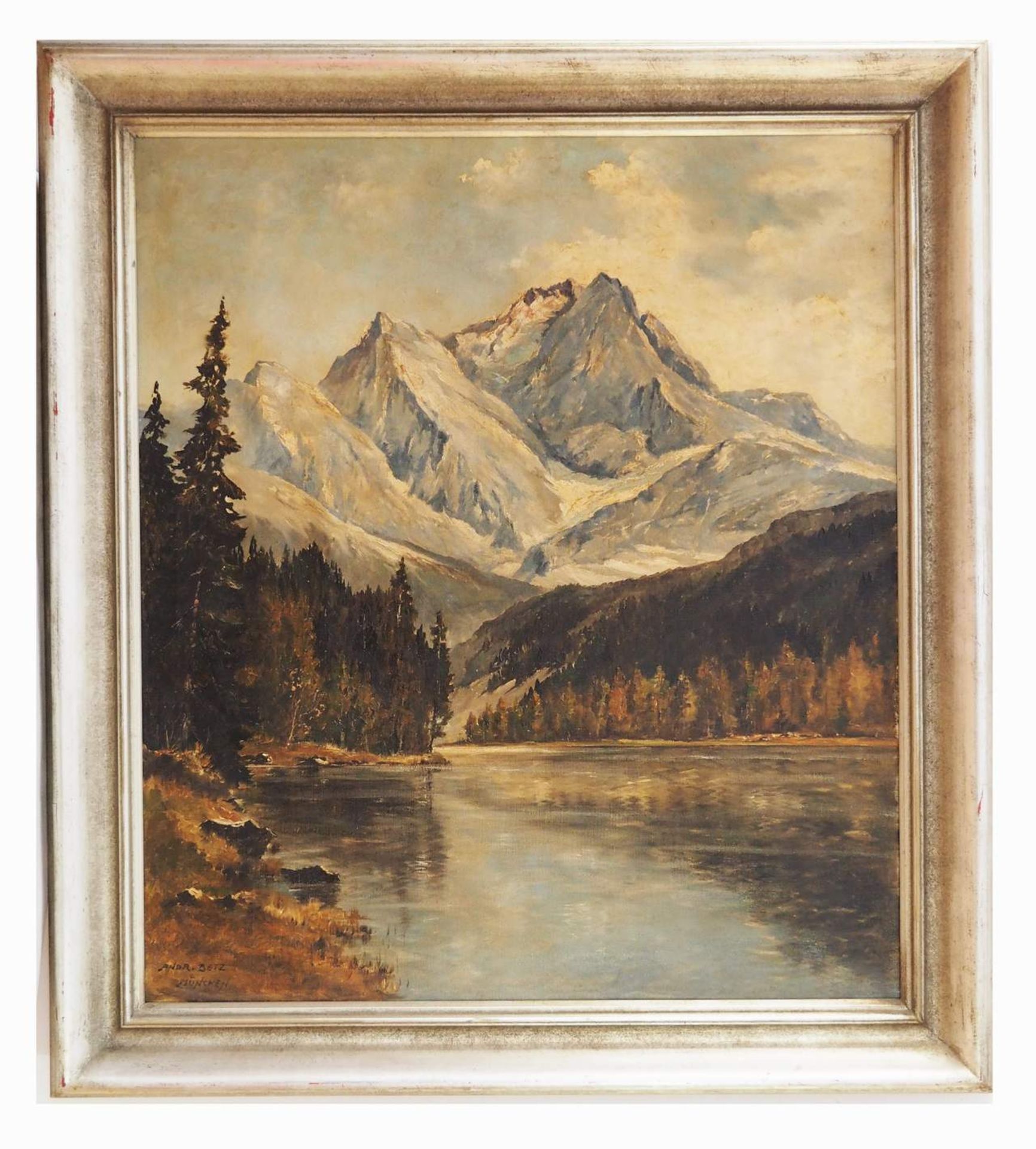 BETZ, Andreas. "Eibsee mit Blick auf die Zugspitze". - Bild 3 aus 6