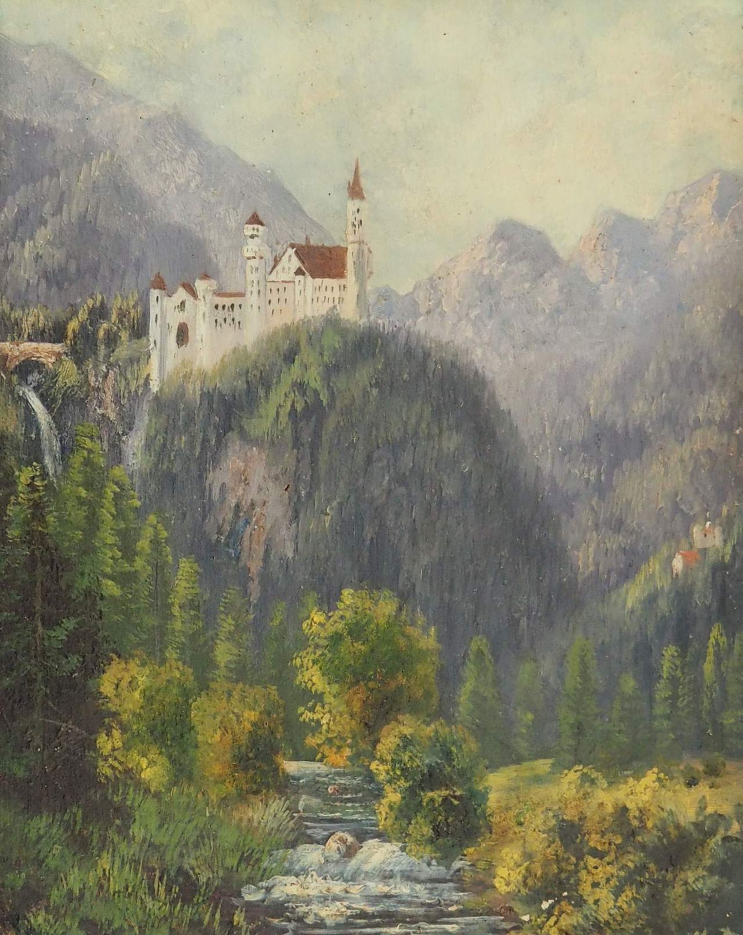 Blick auf Schloss Neuschwanstein. - Bild 2 aus 7