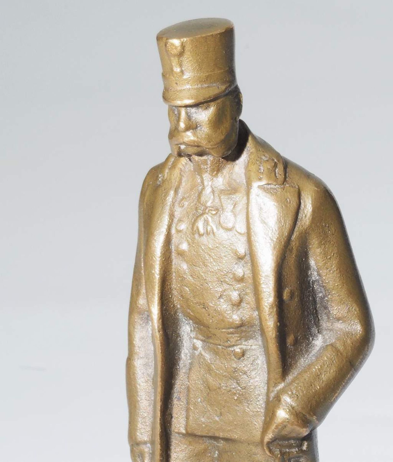 Miniatur-Statue/Petschaft, Kaiser Franz Joseph I. von Österreich. - Image 6 of 9