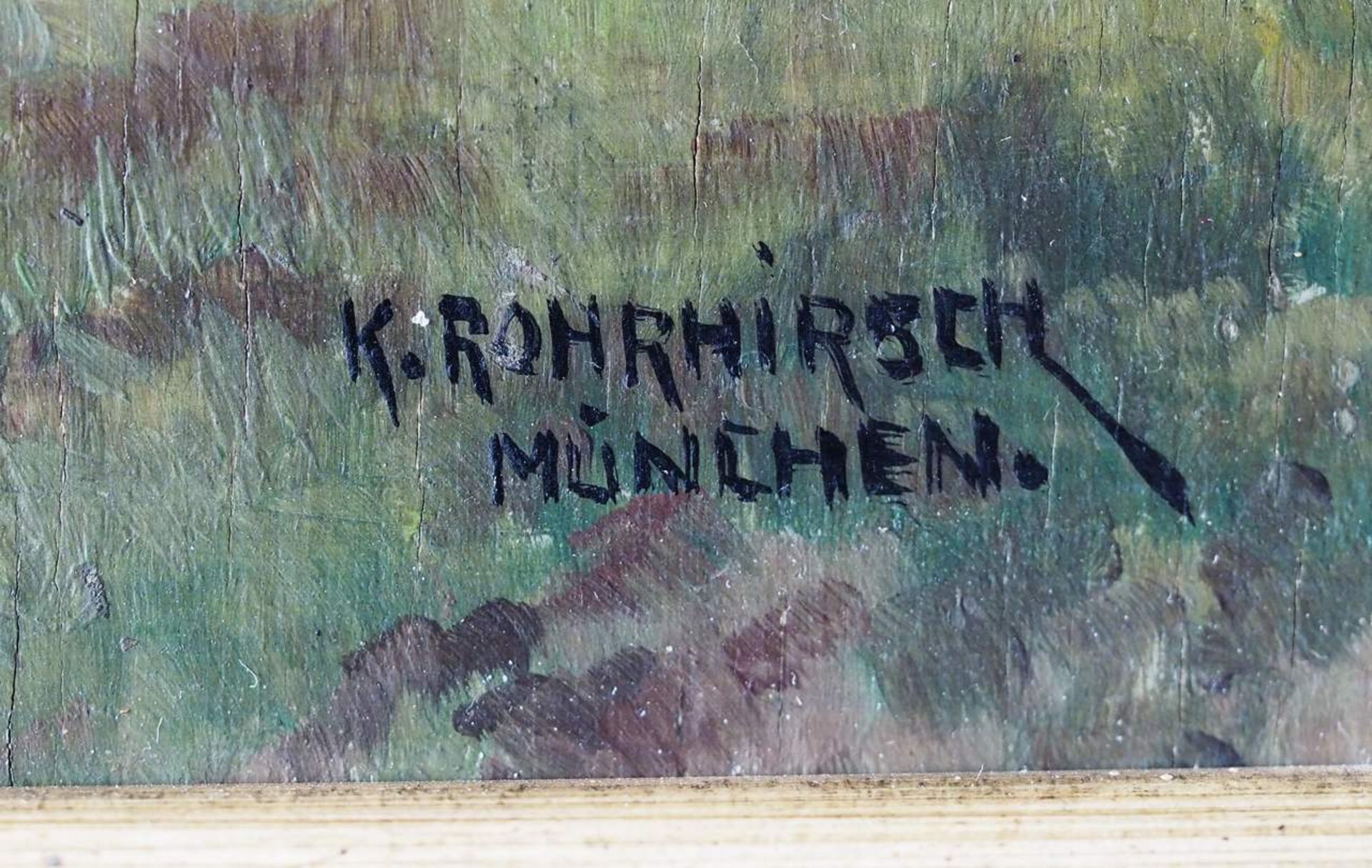ROHRHIRSCH, Karl. 1875 München - 1954 Greding. - Image 5 of 5