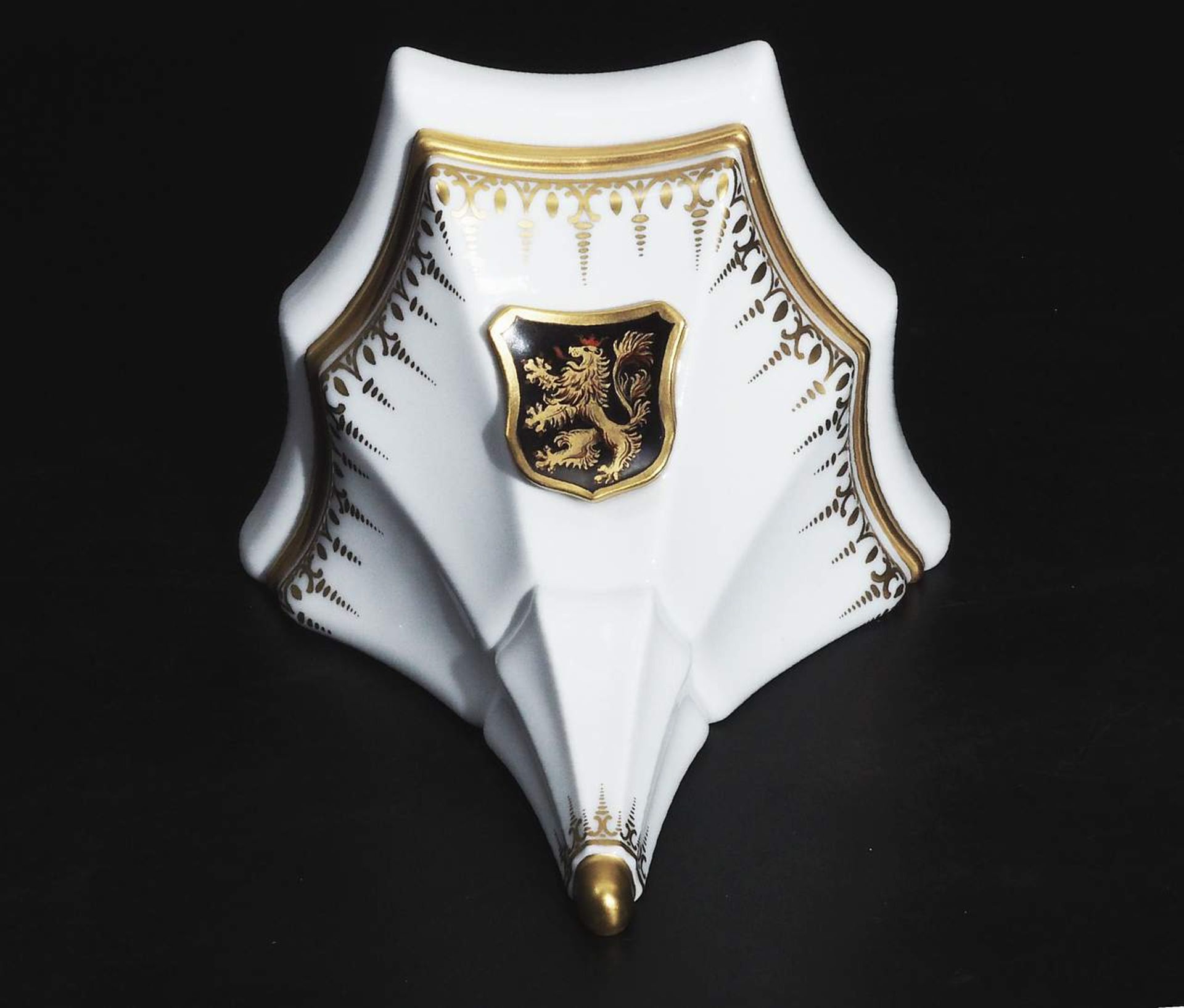 Wandkonsole/Sockel. "Wappen Pfalz". - Image 2 of 7