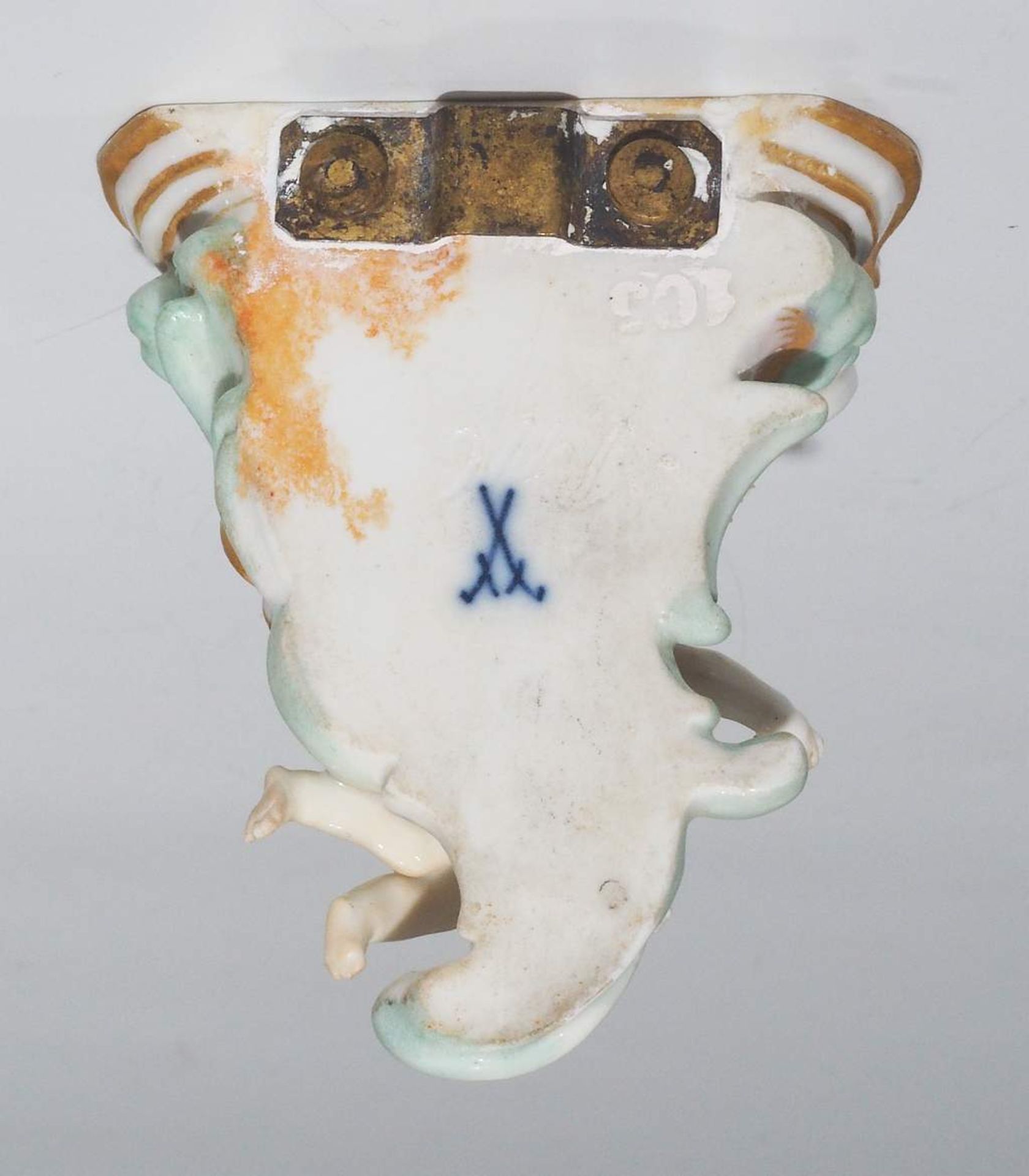 Miniaturkonsole, MEISSEN zum 1860/70, 1. Wahl. - Bild 4 aus 7