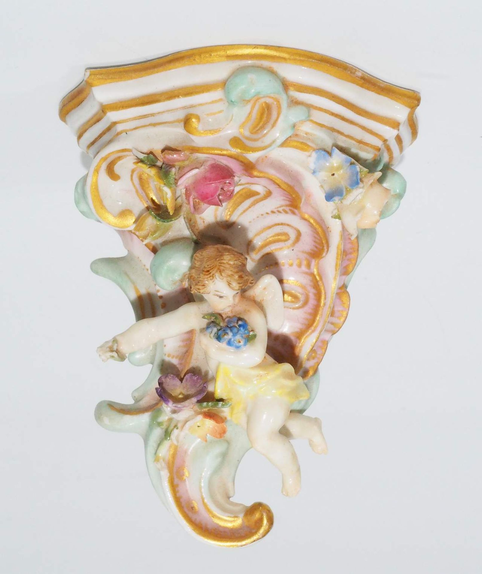 Miniaturkonsole, MEISSEN zum 1860/70, 1. Wahl. - Image 2 of 7