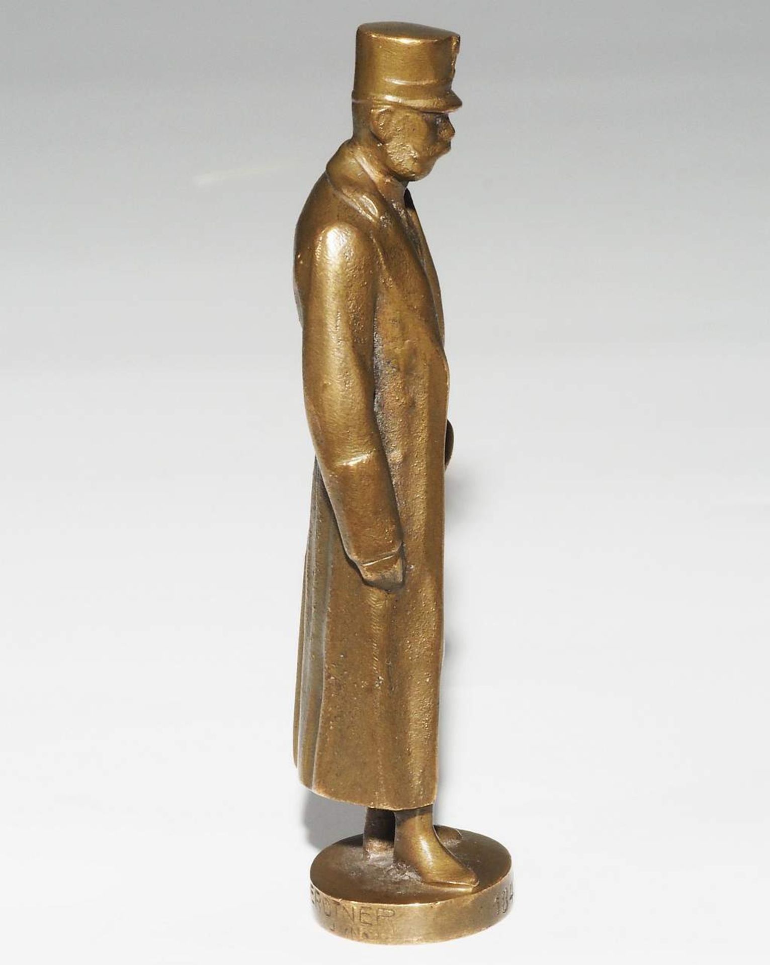 Miniatur-Statue/Petschaft, Kaiser Franz Joseph I. von Österreich. - Image 3 of 9