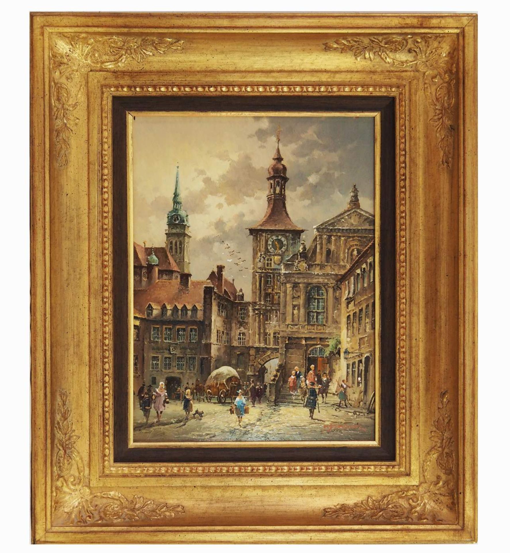 SCHOLTZ, Heinz, geboren 1925 in Berlin. "München - Altes Rathaus", - Bild 3 aus 6