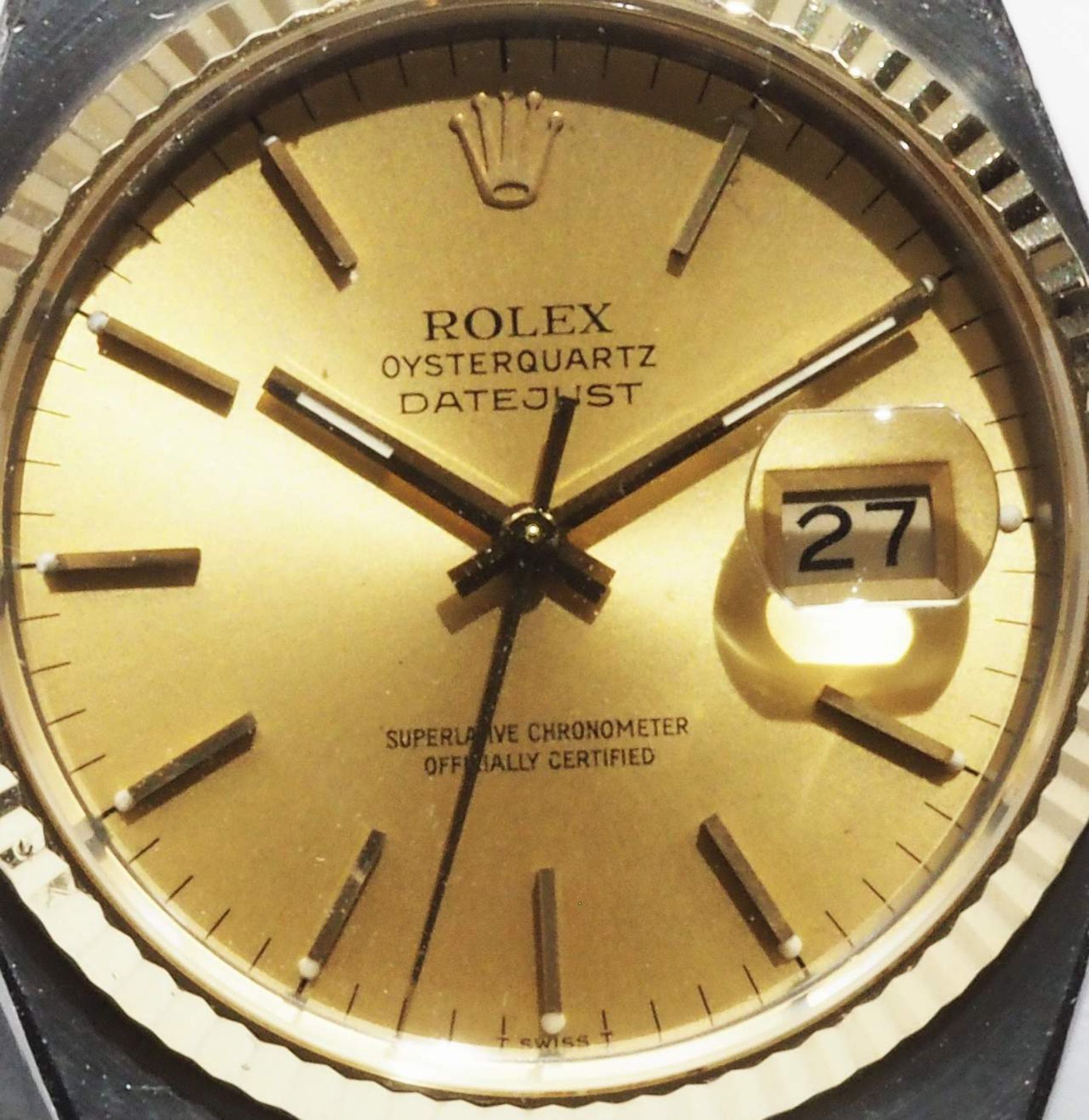 ROLEX Datejust Oysterquarz. - Image 4 of 12