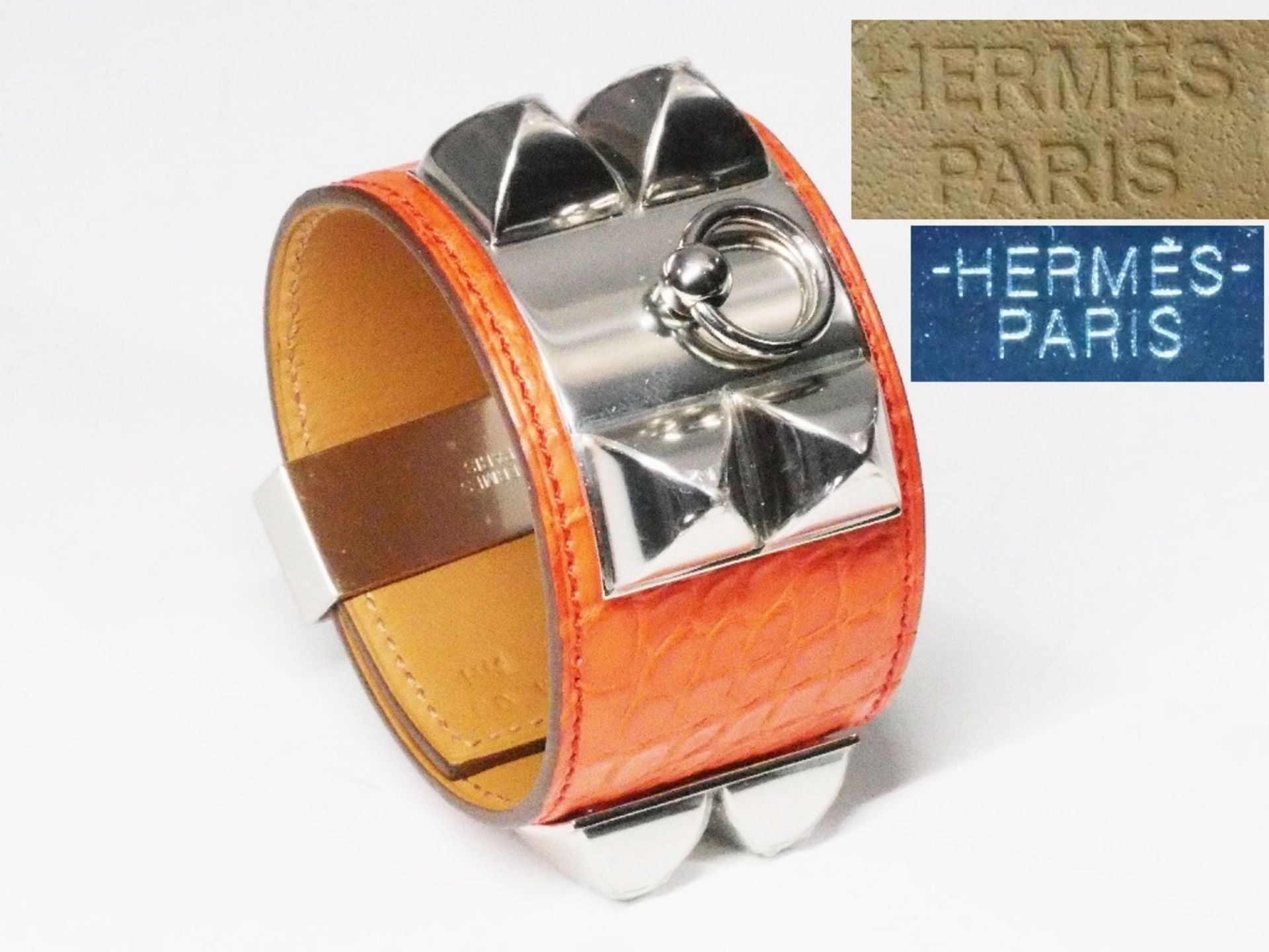 HERMES Armreif "Collier de Chien".