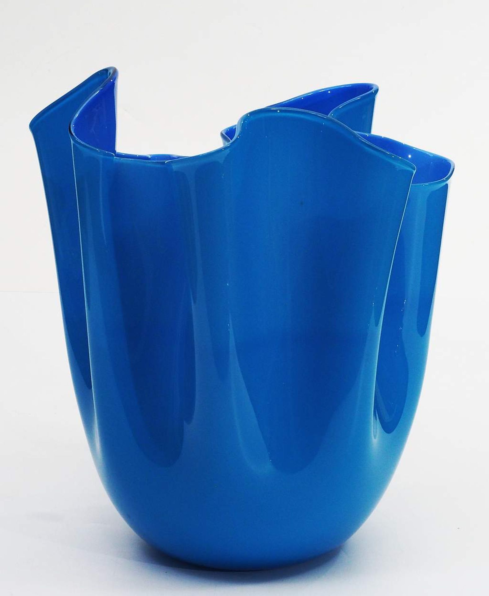 Murano VENINI Vase, "Fazzoletto". - Image 3 of 6