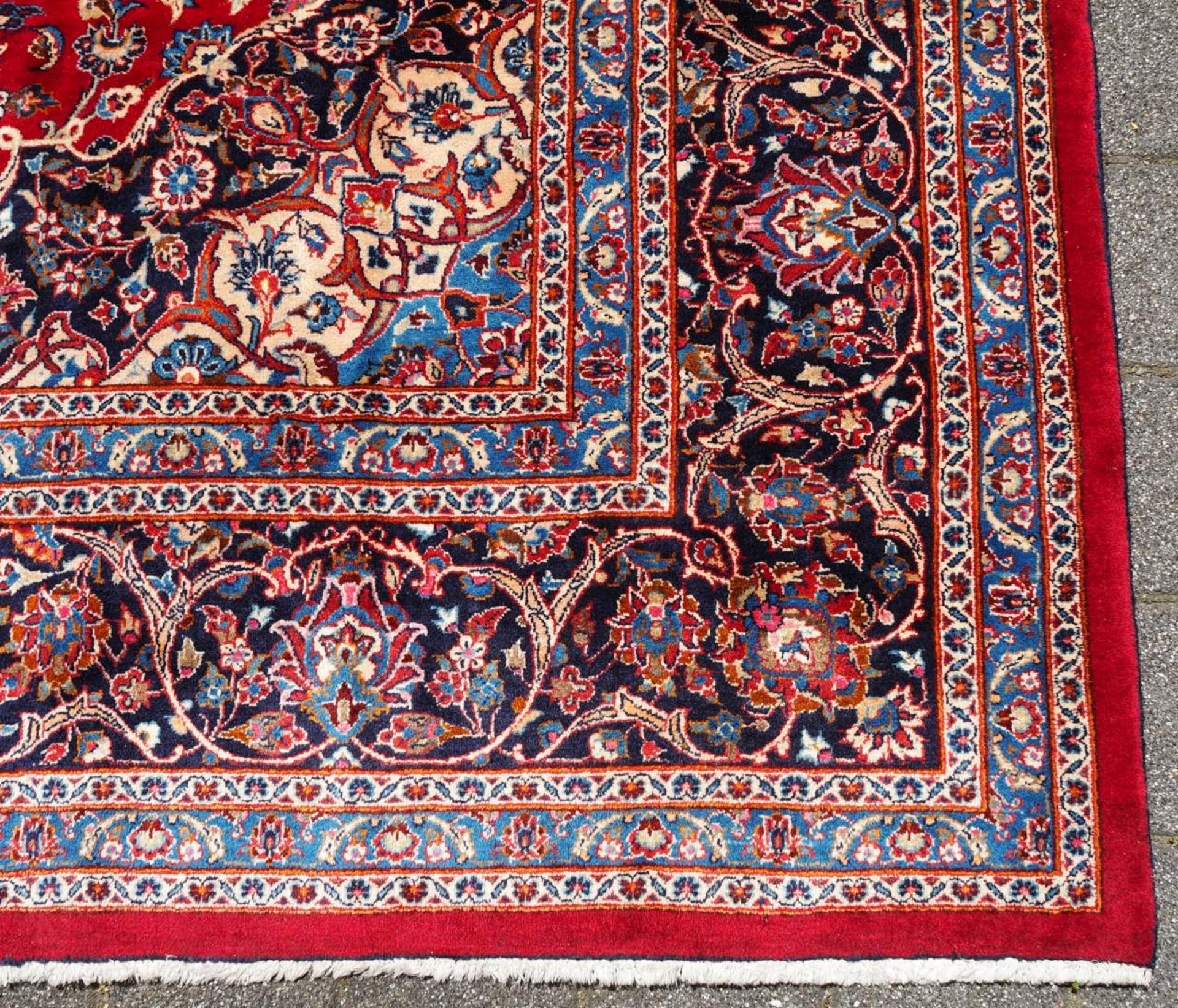 Großer Orientteppich "Kaschmar", Iran. - Bild 5 aus 7
