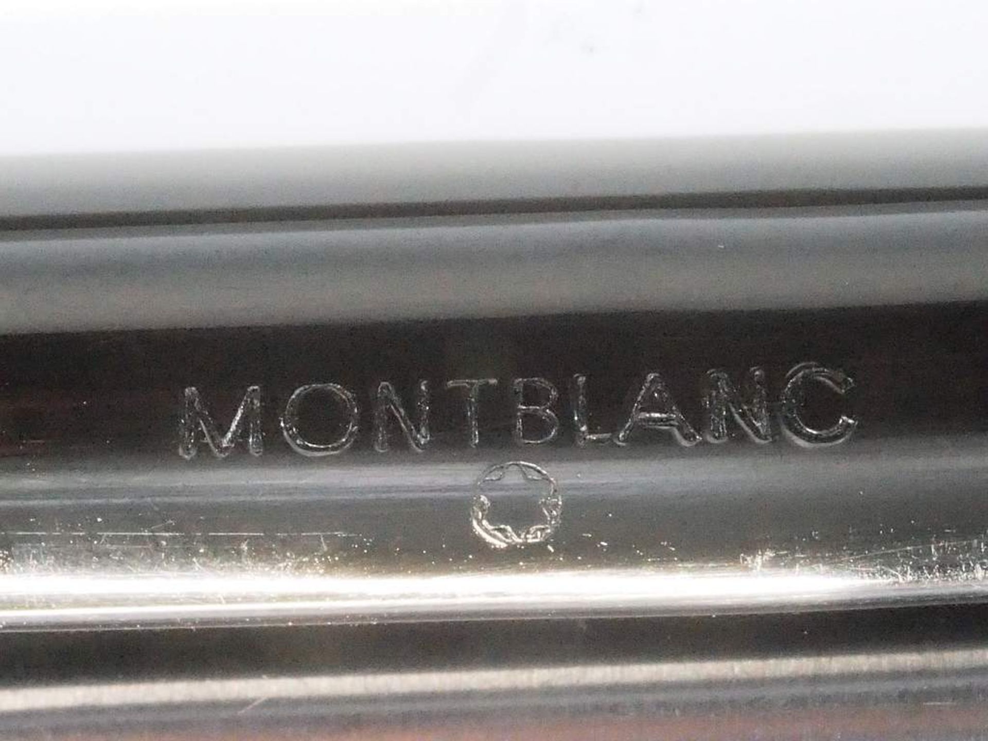 MONTBLANC Schulfüller, Modell 442 mit 14 Karat Goldfeder. - Bild 9 aus 10
