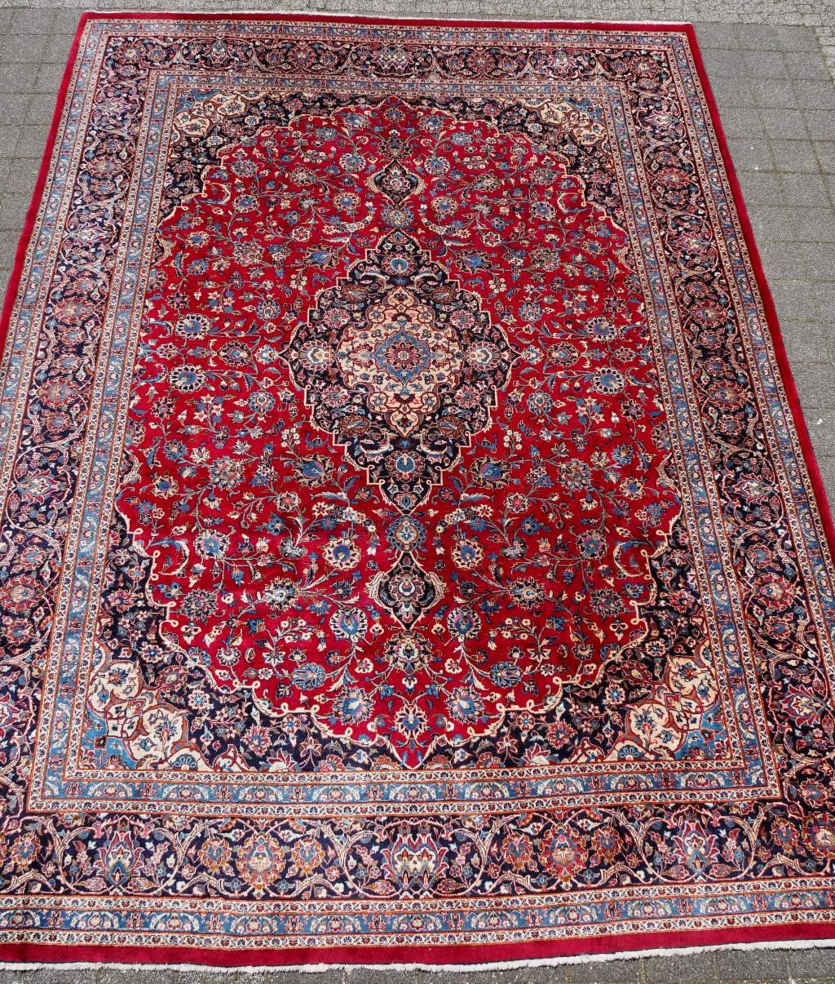 Großer Orientteppich "Kaschmar", Iran.