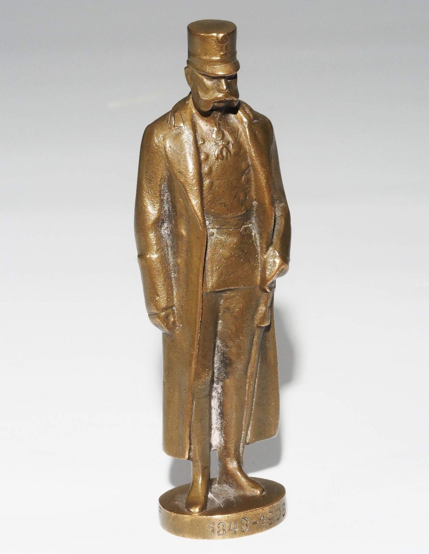 Miniatur-Statue/Petschaft, Kaiser Franz Joseph I. von Österreich. - Bild 2 aus 9