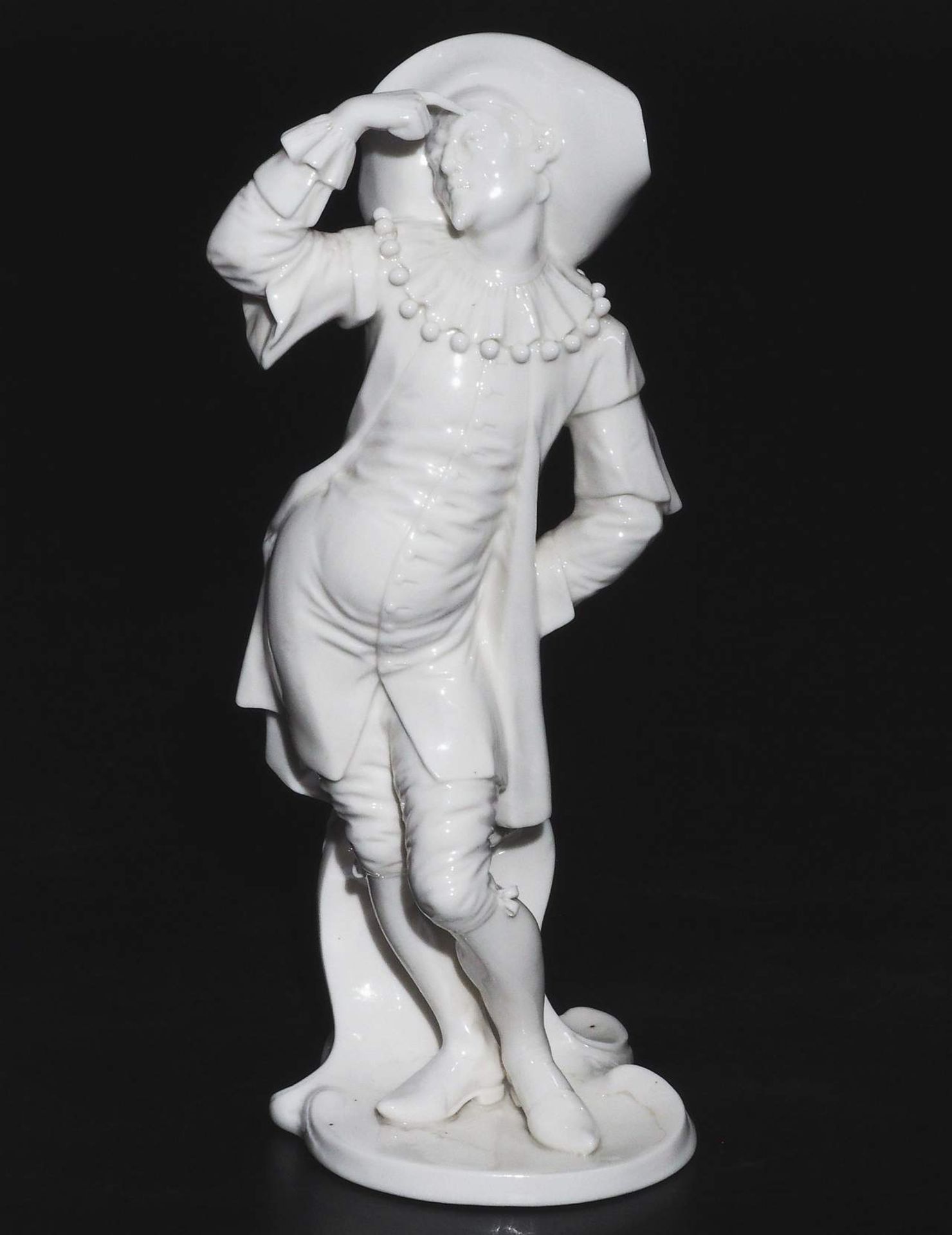 Dottore, Figurine der Commedia dell'arte. NYMPHENBURG, 20. Jahrhundert. - Image 2 of 7