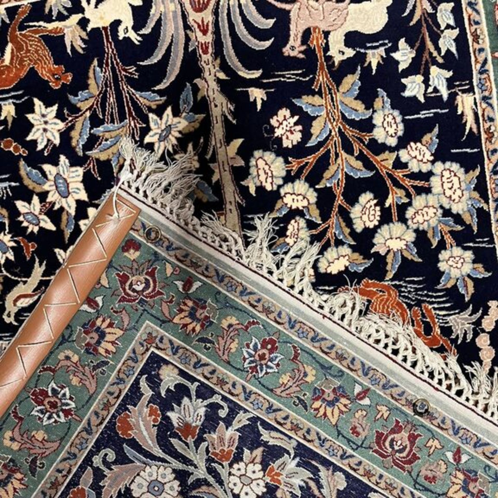 Isfahan Orientteppich - Bild 2 aus 2