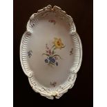 Meissen Teller oval