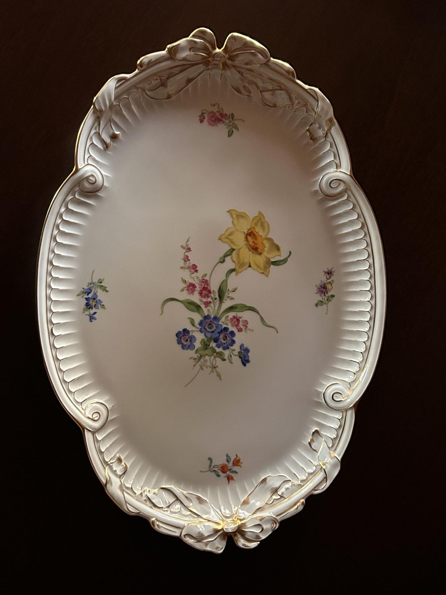 Meissen Teller oval