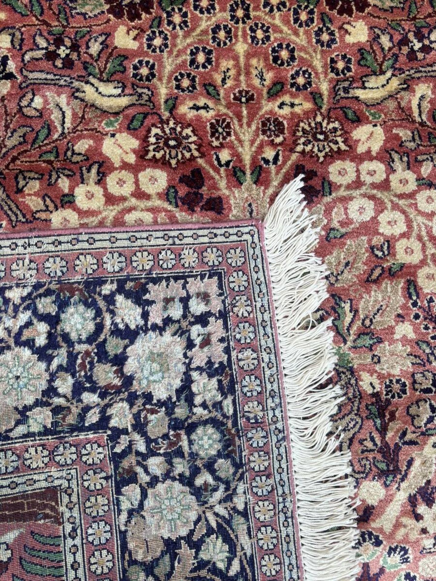 Kaschmir Seide Teppich - Bild 2 aus 2