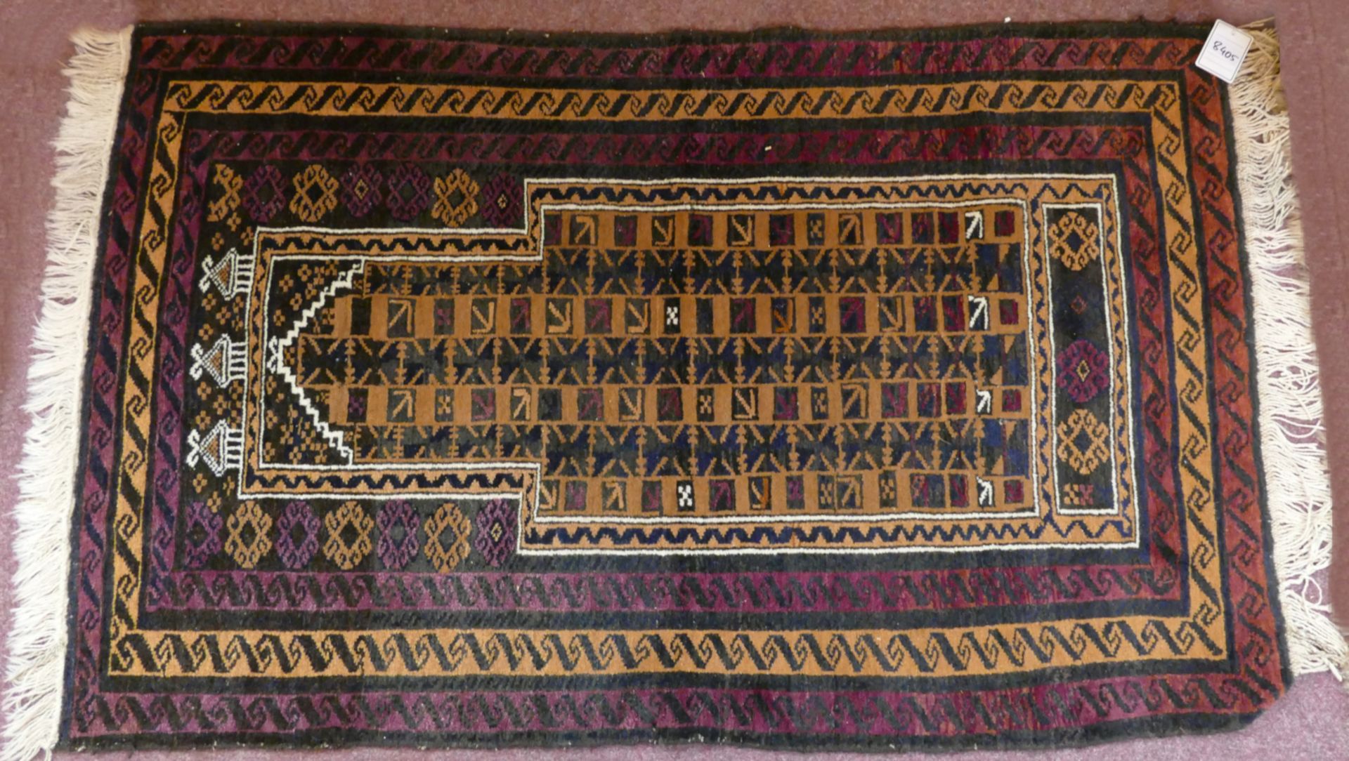 6 Orient-/Teppiche 20. Jh.: z.T. Flachgewebe/KELIM mit versch. geometrischen Dekoren, bis ca. 187x13 - Image 5 of 6