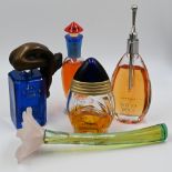 1 Konv. Parfumflacons: verschieden, z.B. DIOR, PALOMA PICASSO, BOUCHERON, LEBEAUARTS sowie 1 Dekofla