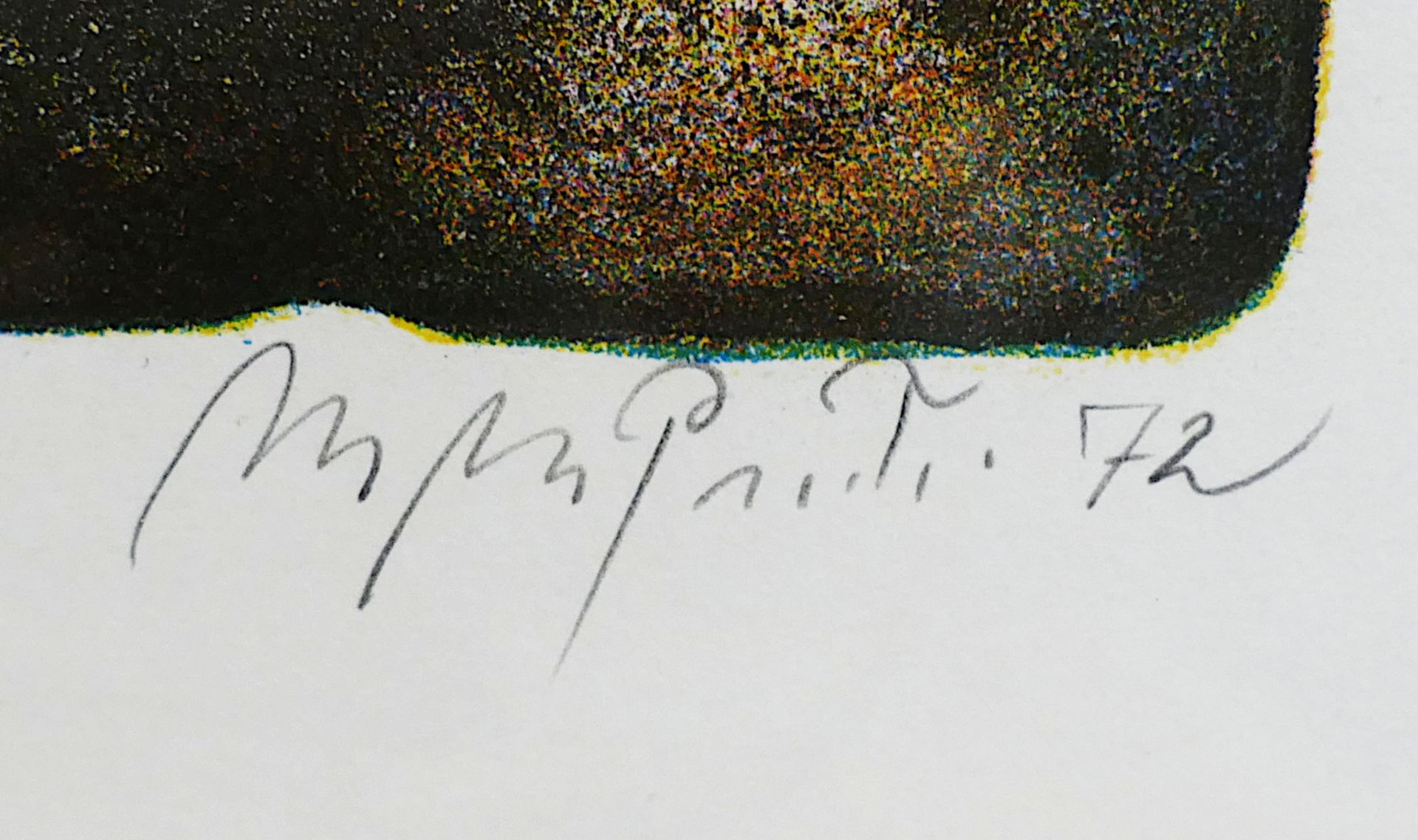 1 Farblithographie/1 Farbradierung je r.u. sign. M. M. PRECHTL (wohl Michael Mathias P. 1926 Amberg- - Image 3 of 3