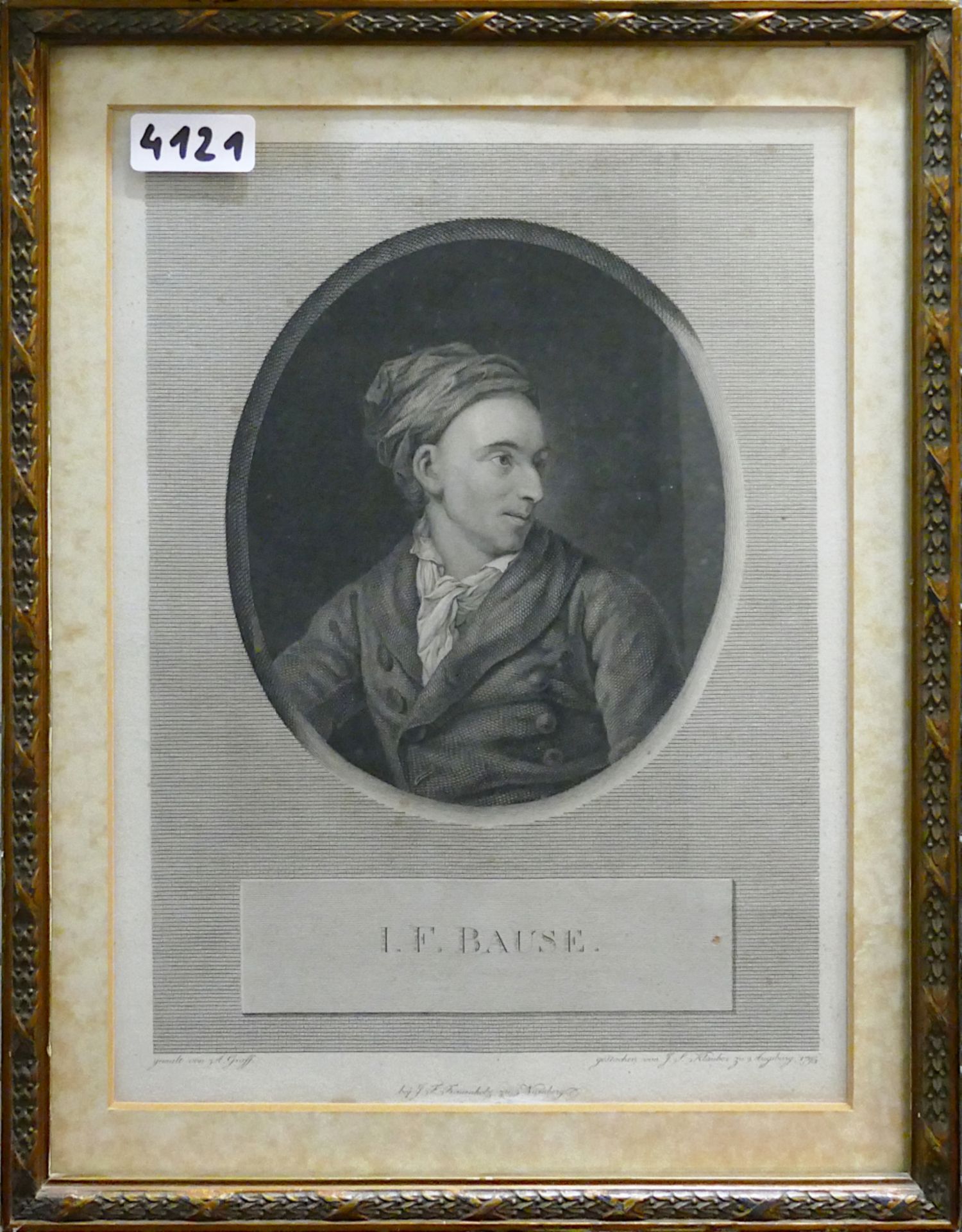 2 Graphiken (wohl Kupferstiche): 1x wohl Jacques Philippe LEBAS (wohl 1707 Paris-1783 ebd.) "L'Après - Bild 2 aus 2