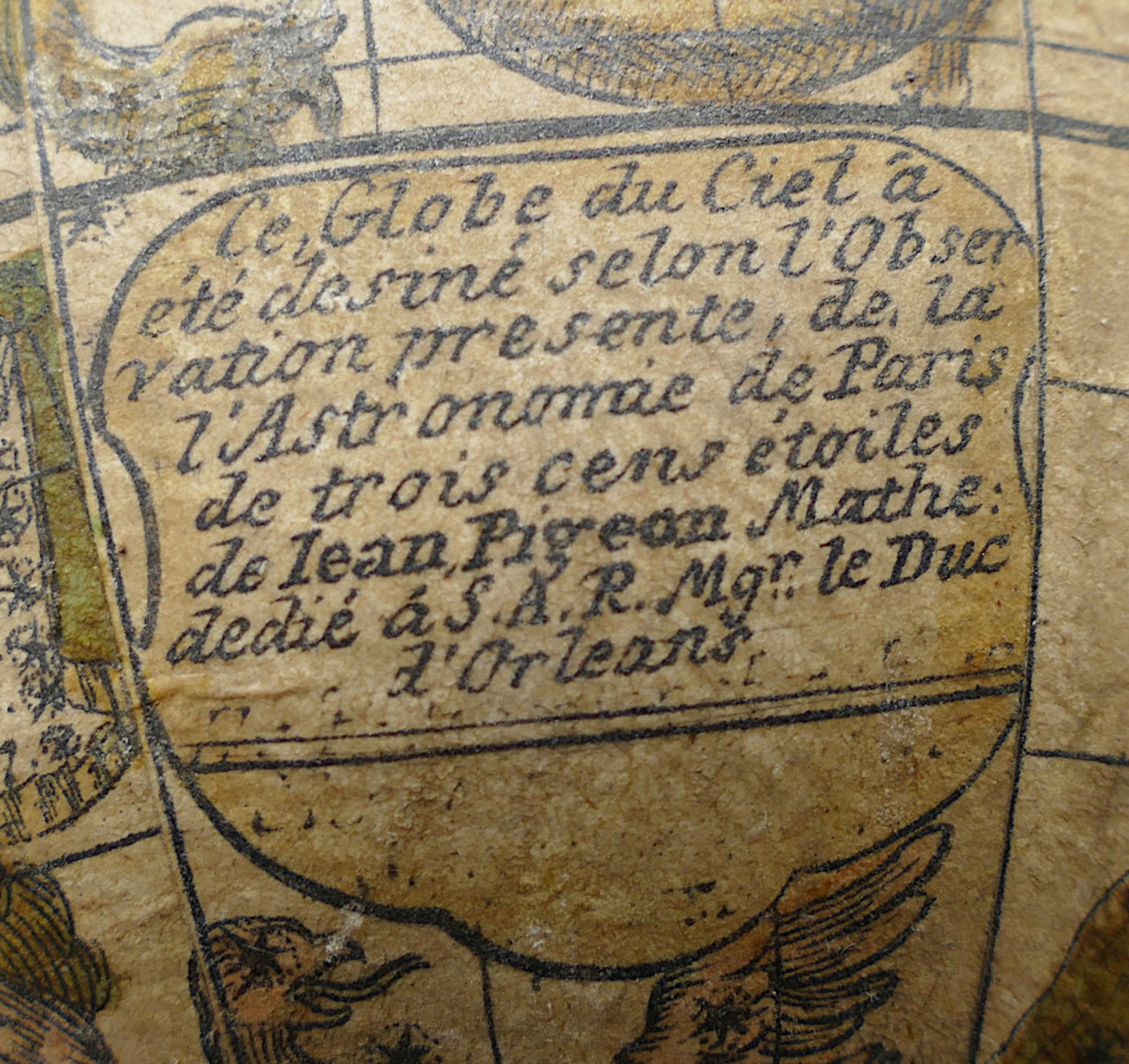 1 Globenpaar wohl Ende 18. Jahrhundert "Erd- und Himmelsglobus" wohl Johann Georg KLINGER u. Johann  - Bild 9 aus 11