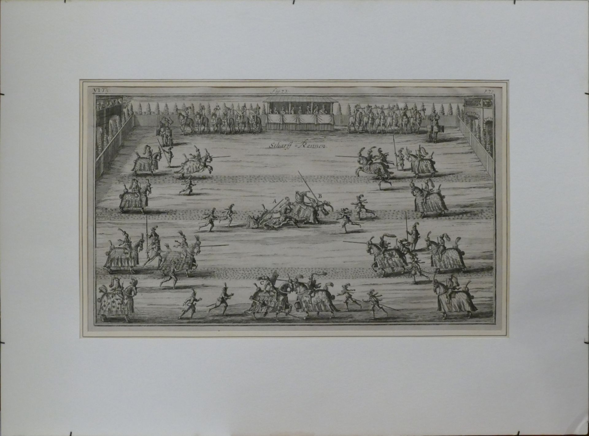 4 Kupferstiche u.a.: 3x bez. A. NUNZER (wohl Andreas N. 1696 Nürnberg-1754)/E. NUNZER (wohl Engelhar - Image 4 of 6