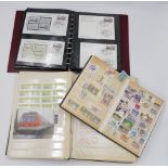9 Briefmarkenalben und -ordner z.T. LEUCHTTURM: BRD, Vatikan, min. Drittes Reich und Alle Welt