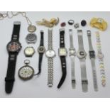 1 Konv. Armbanduhren/Schmuck: Silber (1 Kette), Mode/Metall u.a., verschieden z.B. JUNGHANS, MEISTER