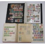 11 Briefmarkenvordruckordner und -alben z.B. Deutsches Reich, Drittes Reich, Inflationsmarken, BRD,