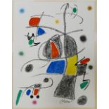 1 Farblithographie r.u. bez. MIRÓ (wohl Joan M. 1893 Barcelona-1983 Palma) "Maravillas con Variacion