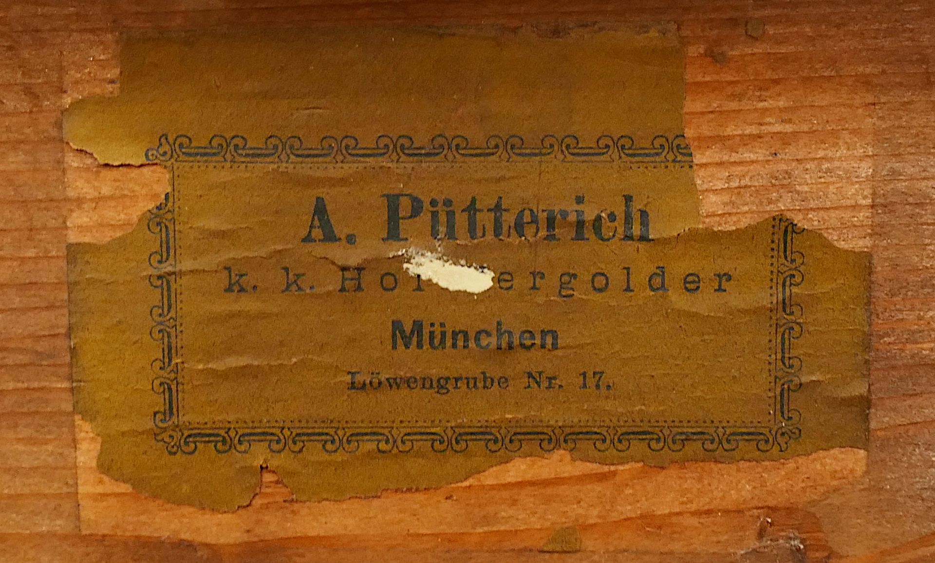 1 Ölgemälde l.u. sign. H. E. v. BERLEPSCH (wohl Hans Eduard VON B.-VALENDAS 1849 Sankt Gallen-1921 M - Image 7 of 8