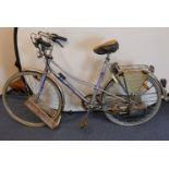 1 Fahrrad mit Hilfsmotor sog. Saxonette HERCULES mit Einbaumotor SACHS, besch., starke Asp.