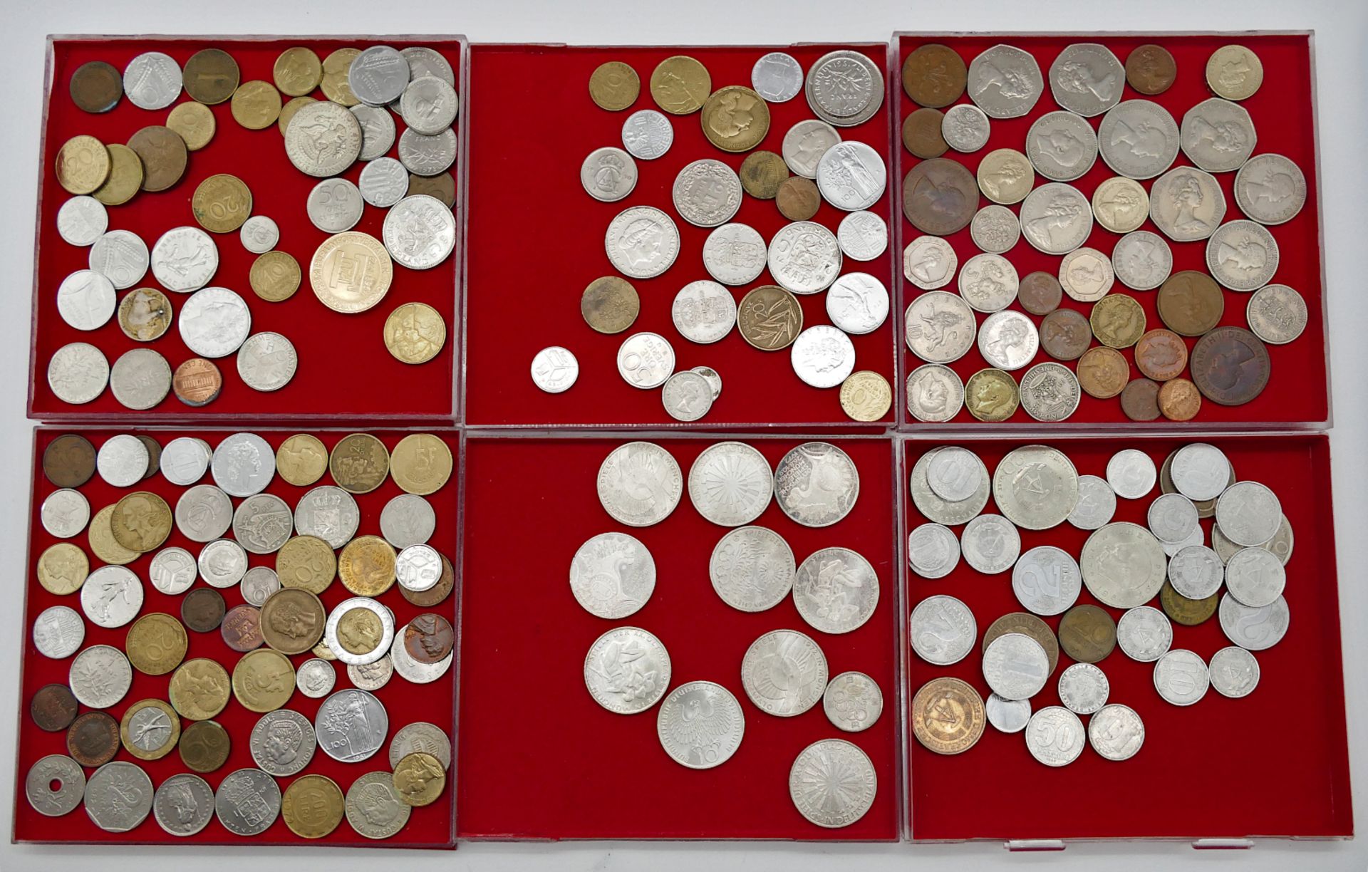 1 kleine Medaille wohl GG "Heilsbronn 50 Jahre", 1 Konv. Münzen/Medaillen: Silber/Metall u.a., BRD 5 - Bild 2 aus 5