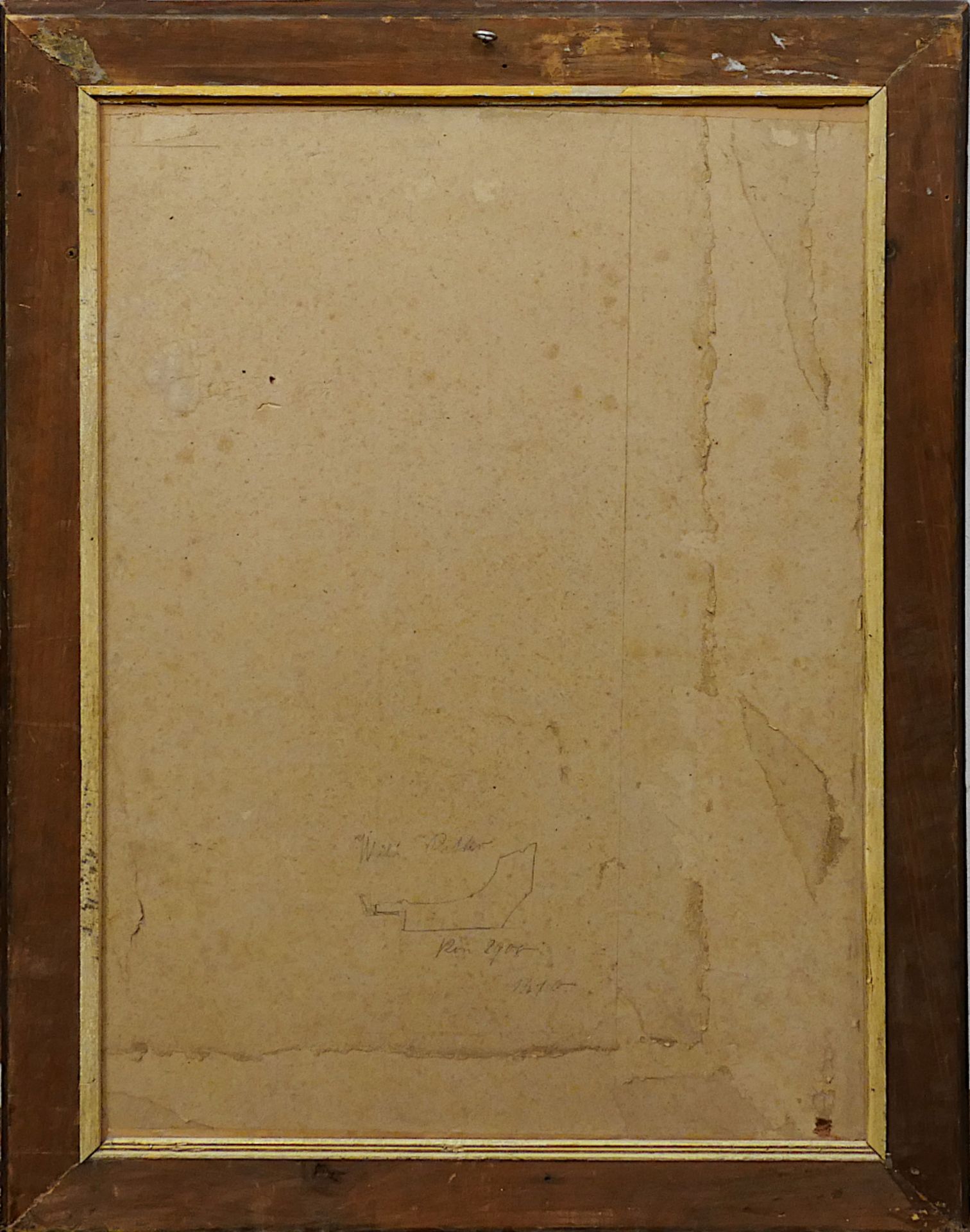 1 Aquarell r.u. sign. Wilhelm RITTER (wohl 1860 Nürnberg-1948 Eschenbach bei Hersbruck) - Bild 4 aus 5