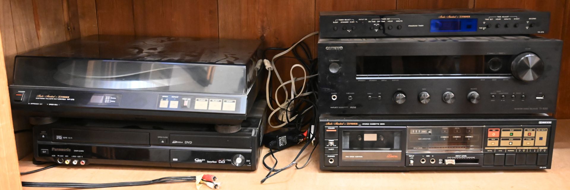 1 Stereoanlage FISHER "Studio-Standard" wohl um 1980 mit Compact Disc Player, Graphic Equalizer, Pla - Bild 2 aus 3