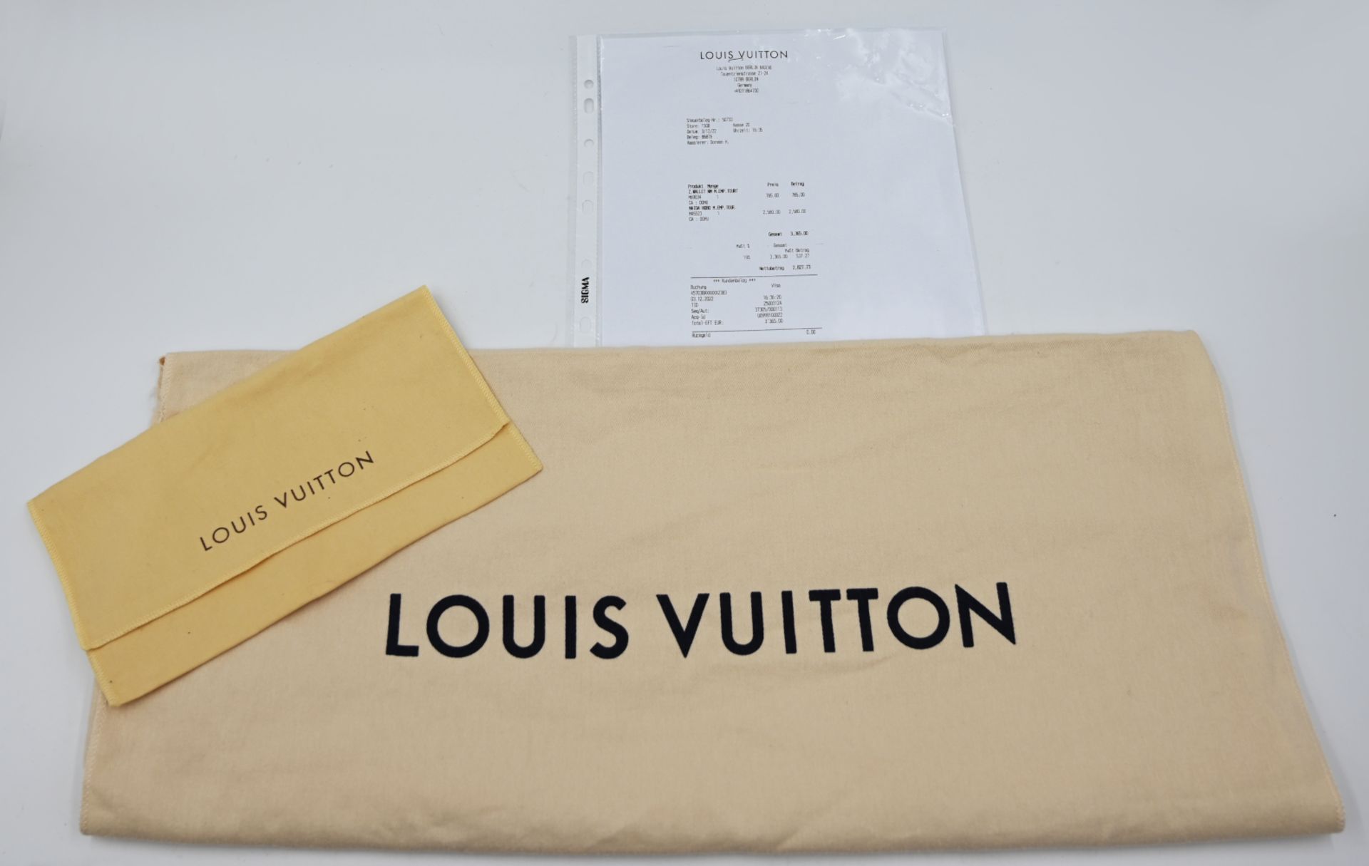 1 Damenhand-/Schulter-/Crossbodytasche LOUIS VUITTON, graues Leder, "Maida Hobo", gekauft für 2.580 - Bild 7 aus 7