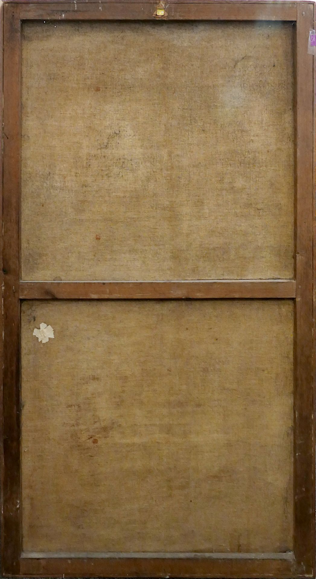 1 Ölgemälde unsign. (wohl 19. Jh.) nach dem Vorbild italienischer Renaissance-Malerei "Martyrium des - Image 6 of 6