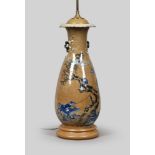Vase, als Bodenlampe, China