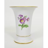 Vase, Meissen, Blumendekor