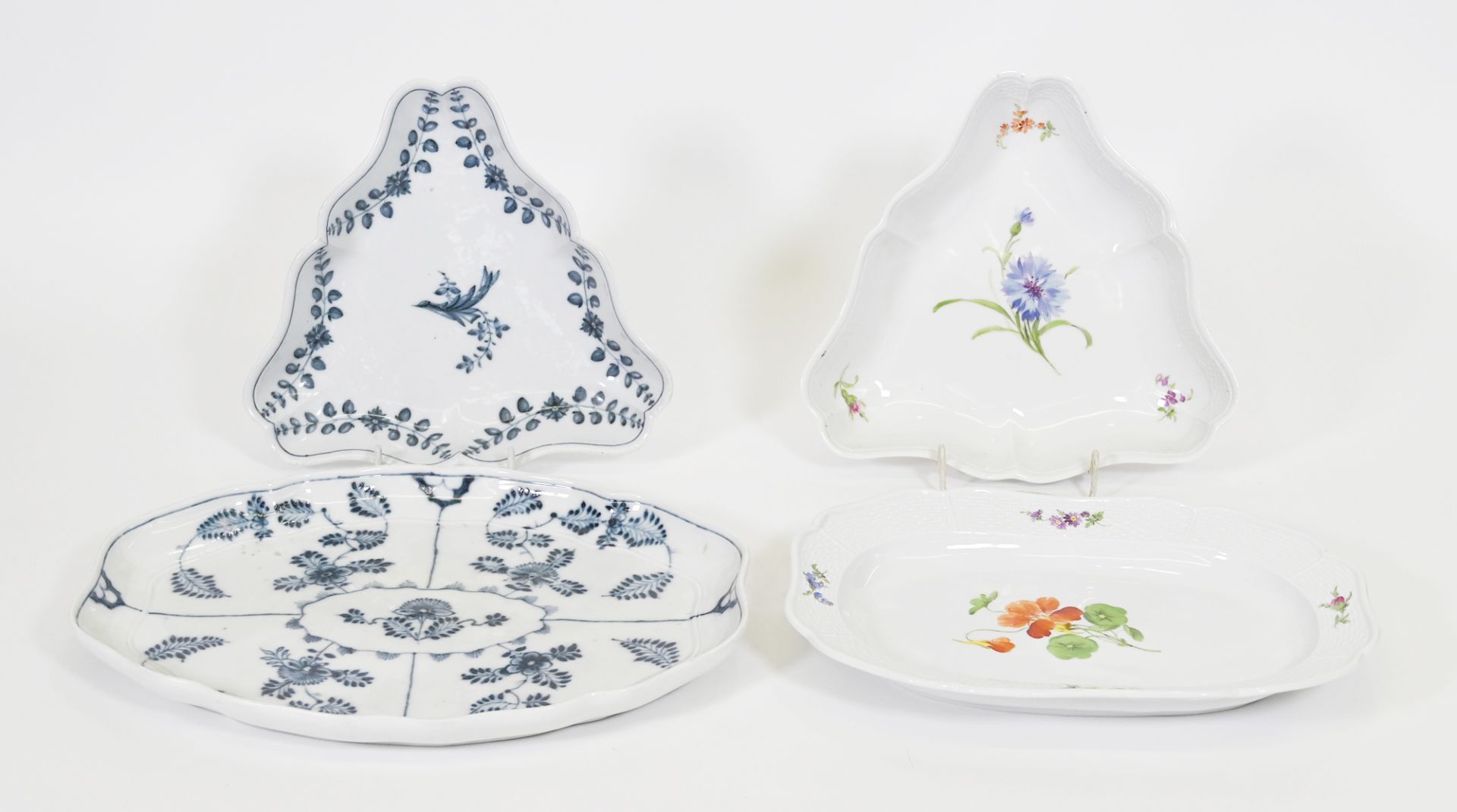 Dreiecksschale, Meissen, Marcolini