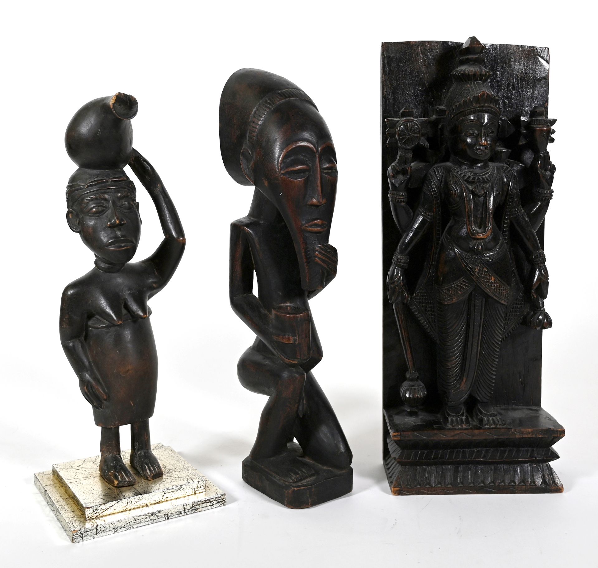 Zwei Holzfiguren, Afrika