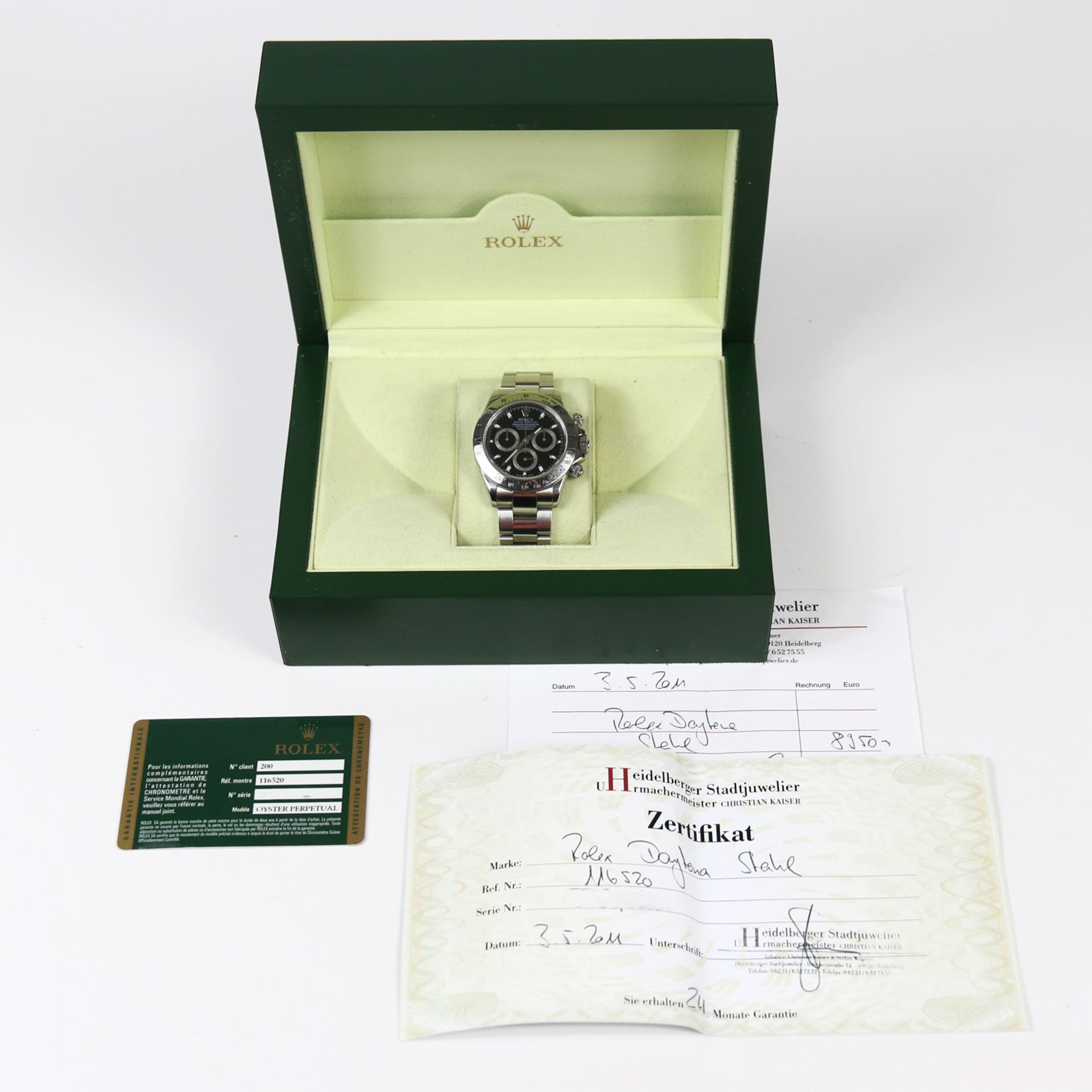 HAU/Rolex Daytona 116520 - Bild 10 aus 13